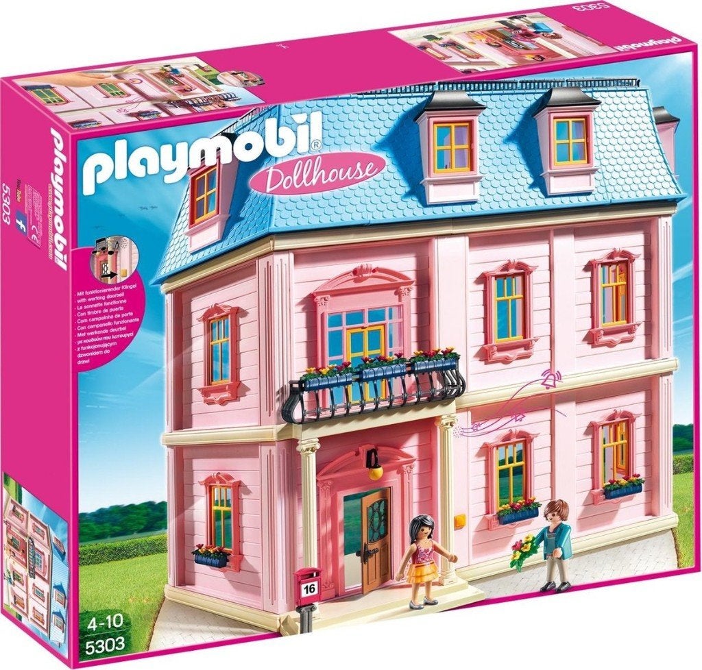 Playmobil herenhuis 5303, Gebouw, Ophalen of Verzenden, Zo goed als nieuw, Overige series