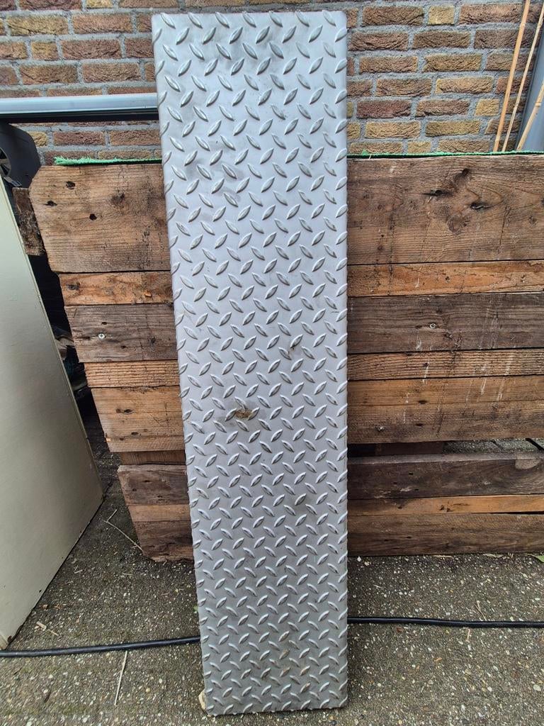 RVS traptreden 97x22 cm, 8 stuks, Ophalen of Verzenden