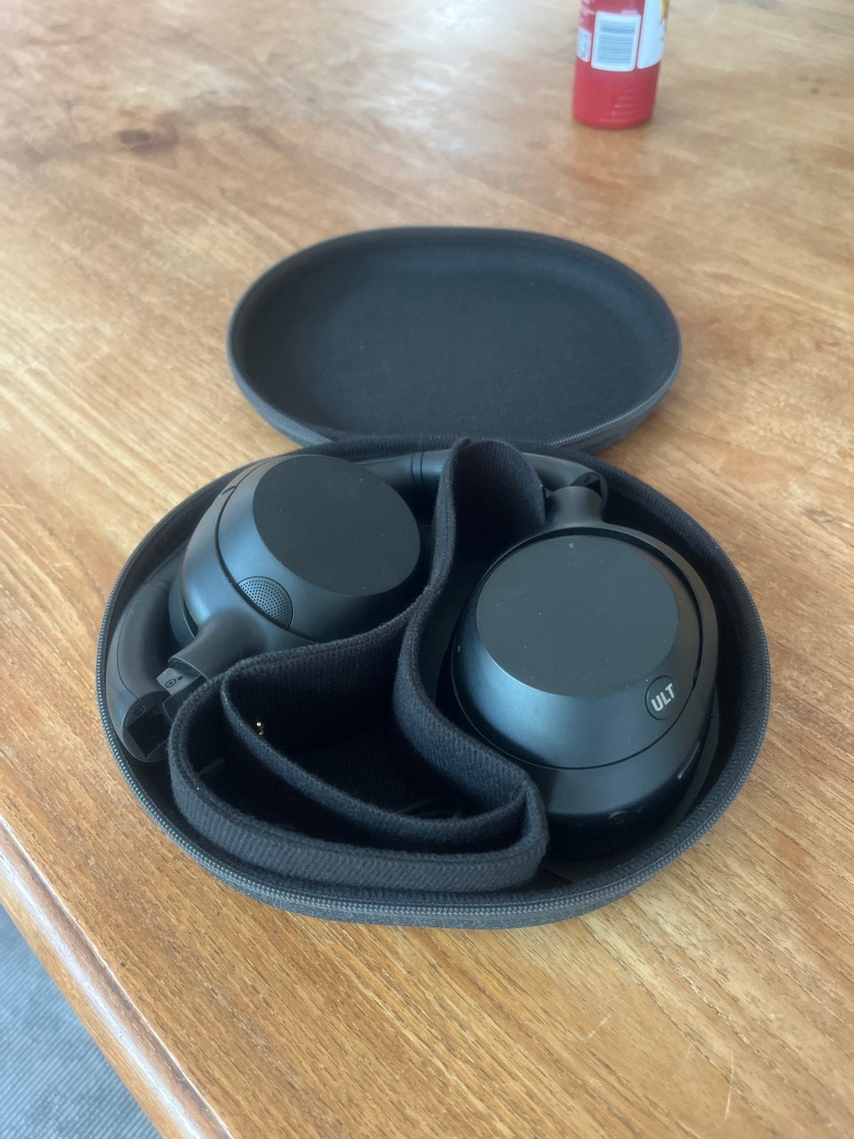Sony ULT WEAR koptelefoon - Zwart - Zo goed als nieuw, Bluetooth, Ophalen of Verzenden, Zo goed als nieuw, Zwart