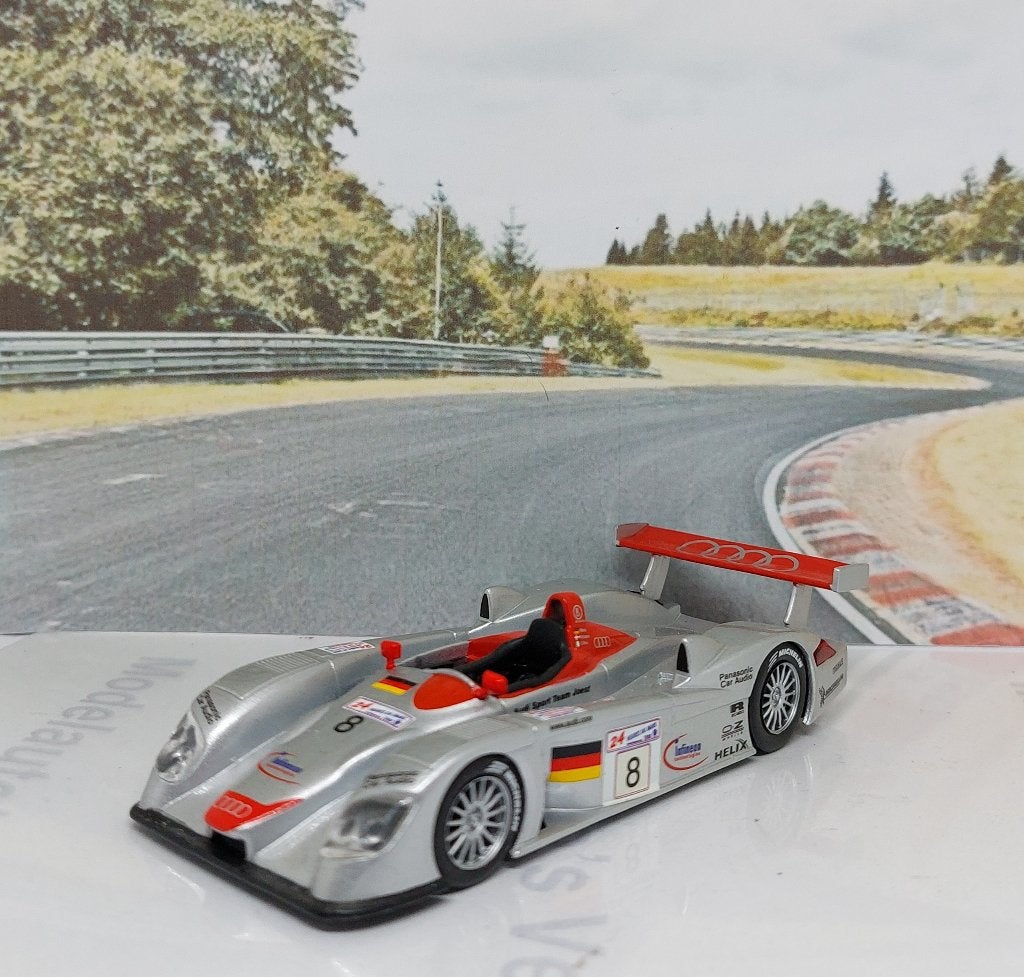 1:43 Audi R8 Roadster #8 Le Mans 2000; Altaya/Ixo, Ophalen of Verzenden, Gebruikt, Auto, Overige merken