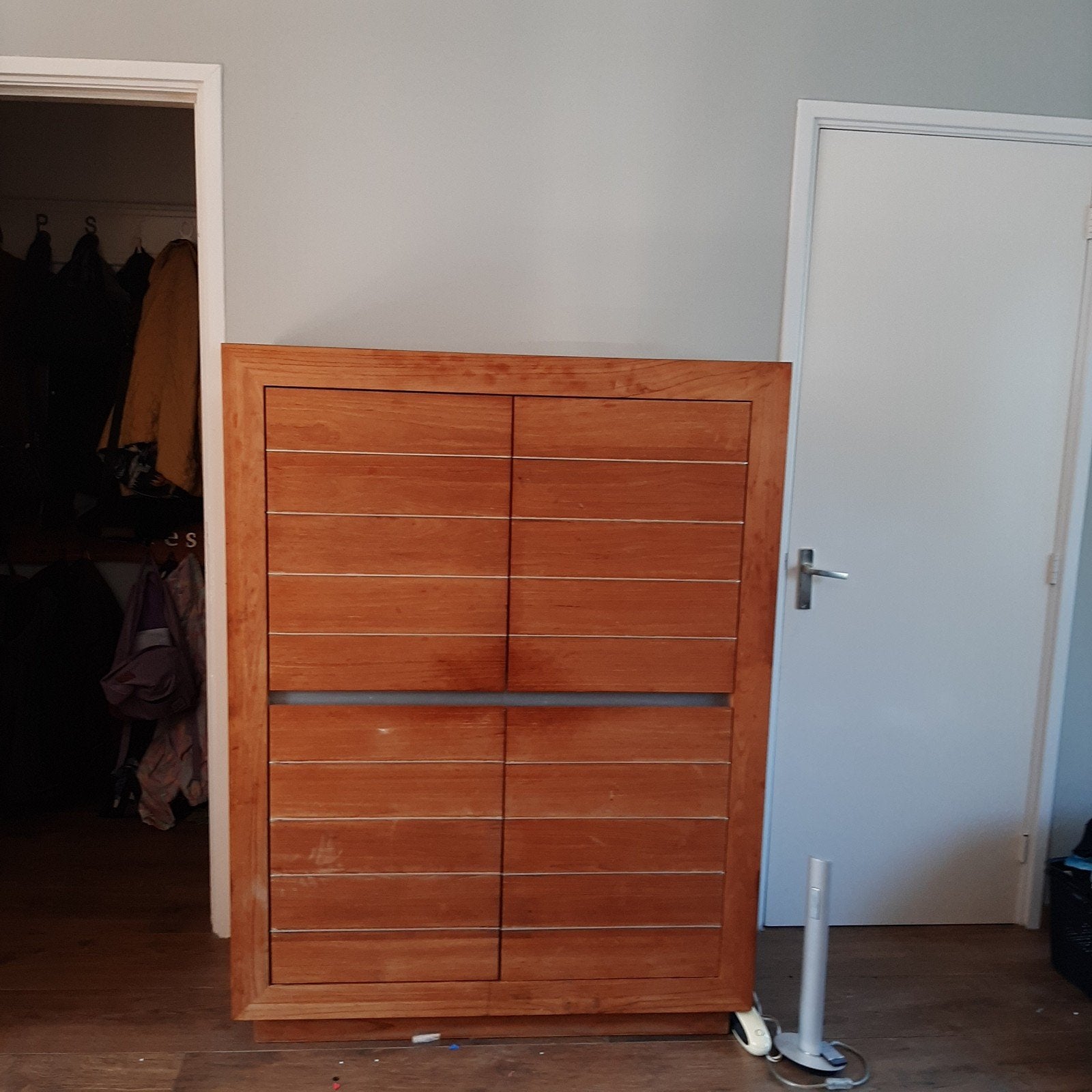 Houten kast met planken - ideaal voor opslag, Ophalen, Gebruikt
