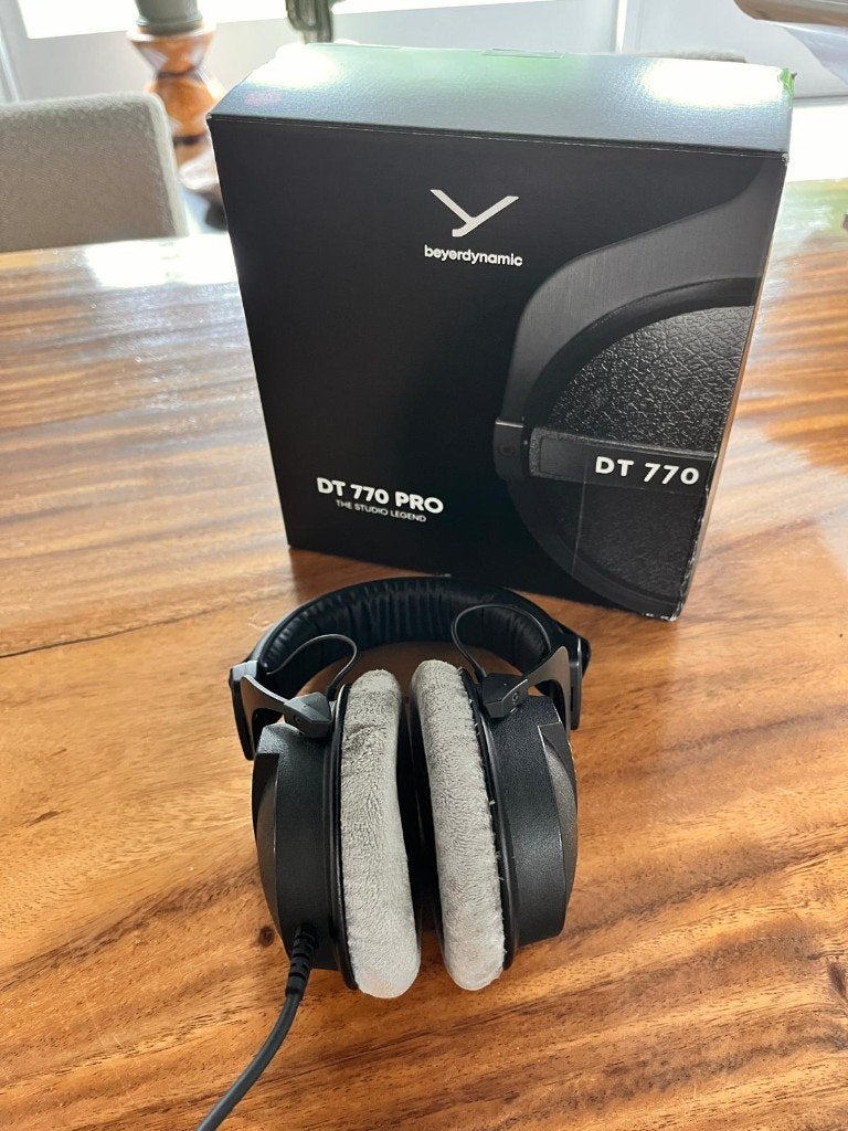 Beyerdynamic DT-770 Pro 80 Ohm, Beyerdynamic, Gaming, Ophalen of Verzenden, Zo goed als nieuw