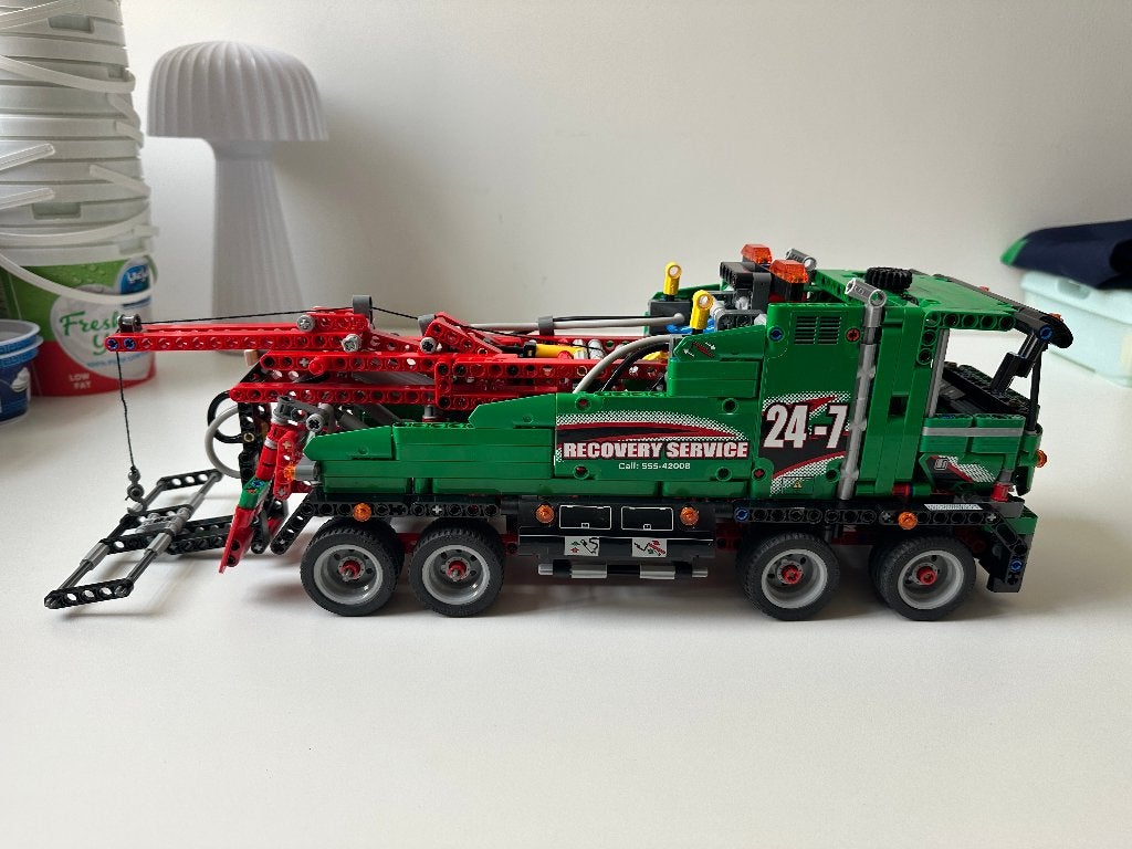 Lego Technic 42008, Gebruikt, Lego, Inclusief instructies, Ophalen of Verzenden