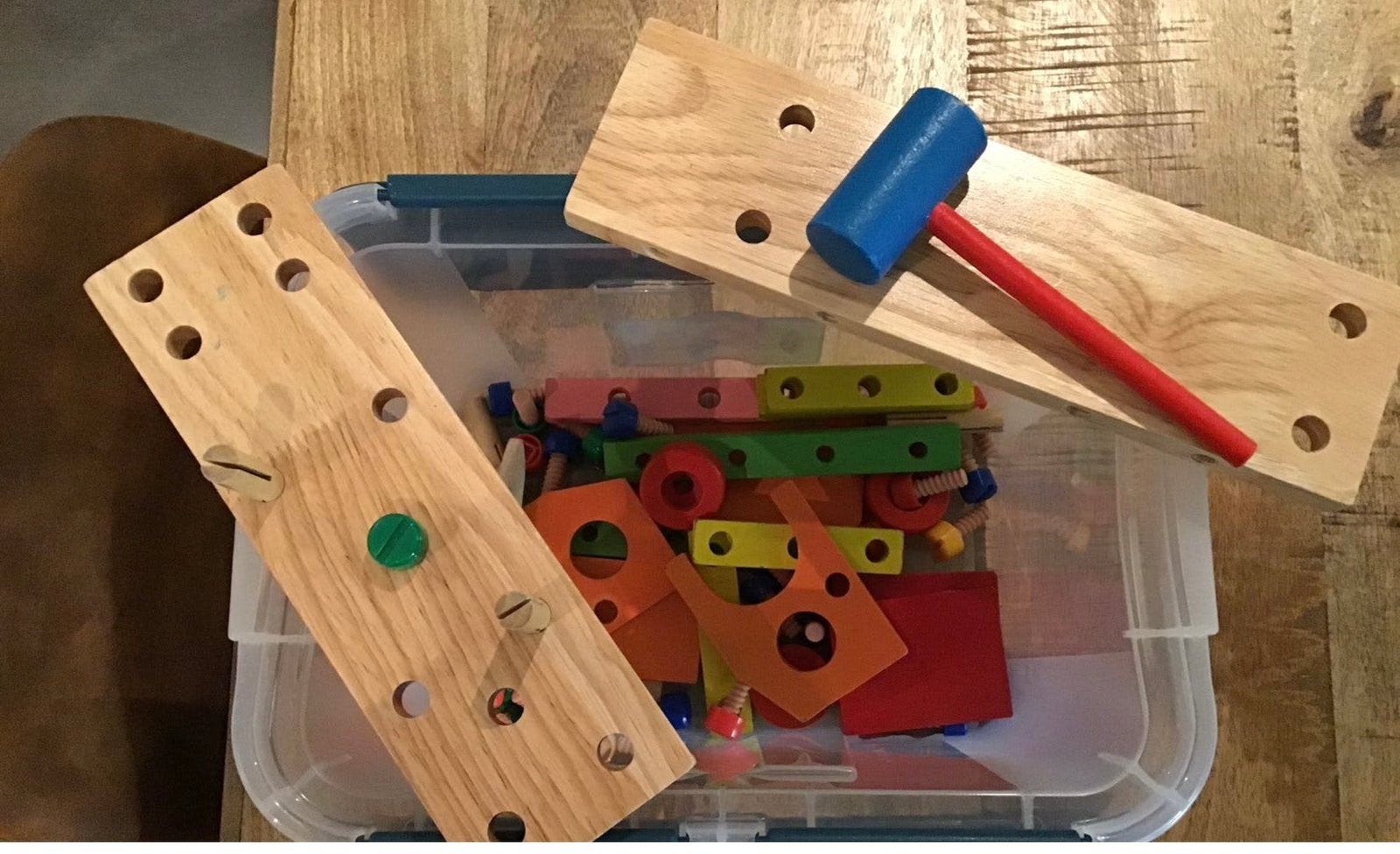 Te koop Houten Constructie Speelgoed, Ophalen of Verzenden, Zo goed als nieuw