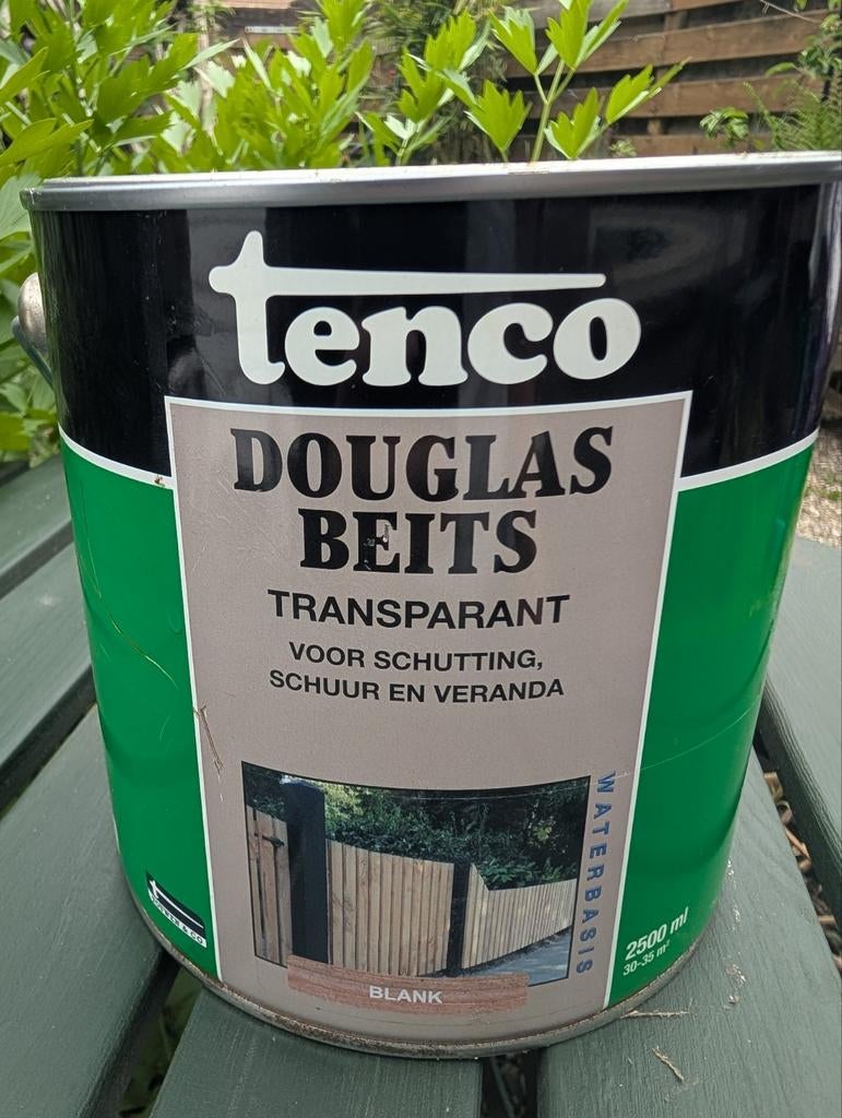 3x Douglas beits op waterbasis (blank!), Ophalen, Nieuw, Beits