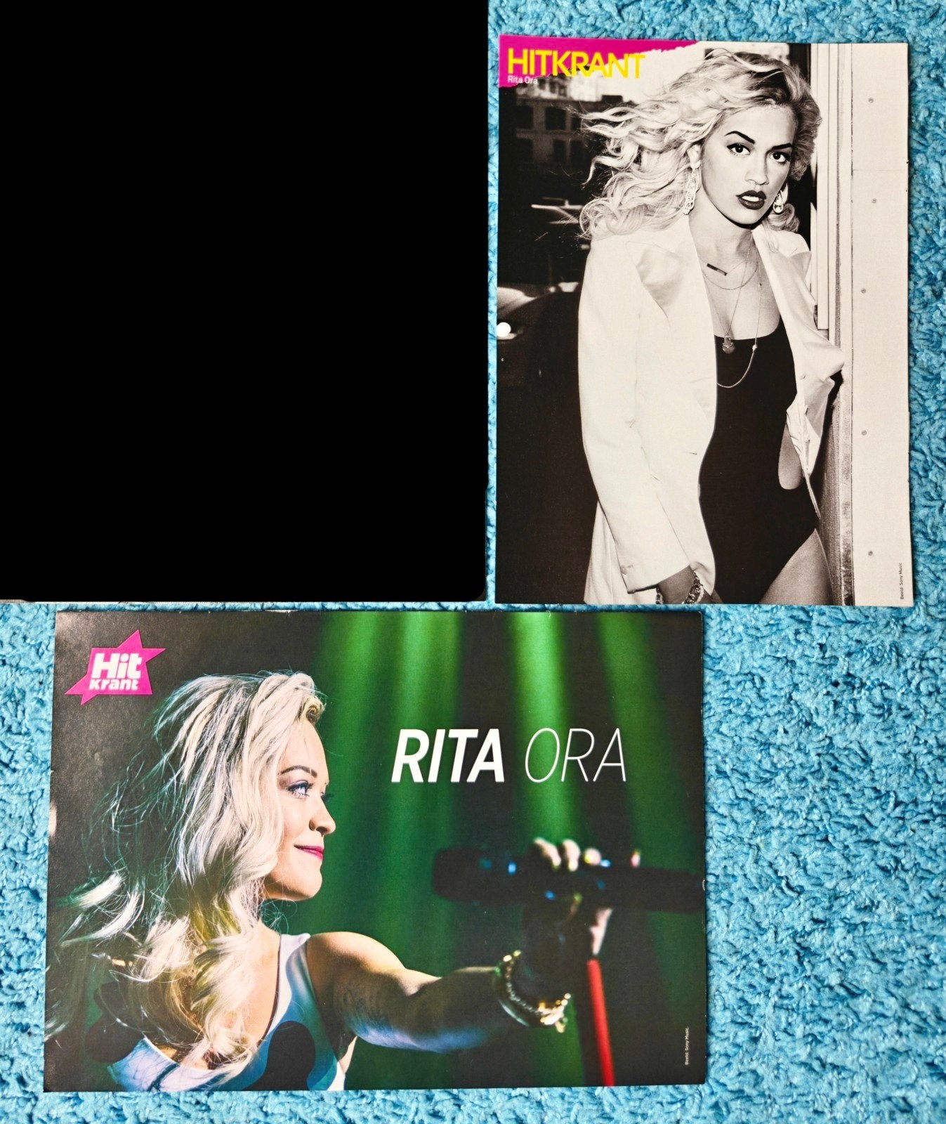 Rita Ora posters hitkrant, Ophalen of Verzenden, Nieuw, A4 of kleiner, Muziek