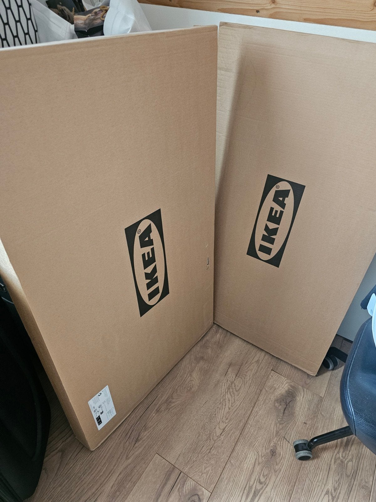 2x IKEA MALM opberglades voor bed (200 cm) – Nieuw in doos, Ophalen, Modern, Scandinavisch, Nieuw, 50 tot 100 cm