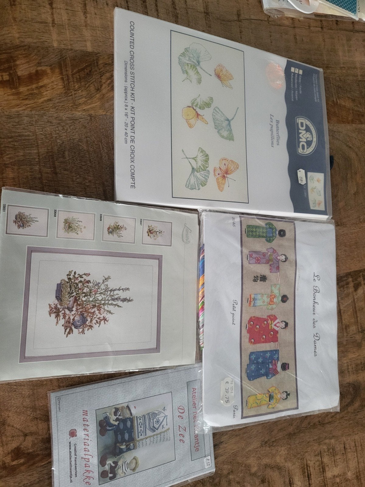Borduurpakketen., Ophalen of Verzenden, Nieuw, Borduurpakket