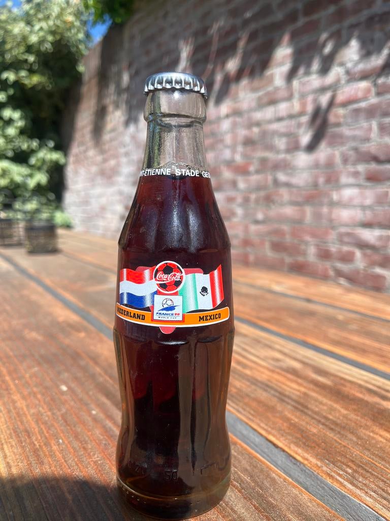 Coca-Cola France 98 sealed bottle, Ophalen of Verzenden, Zo goed als nieuw