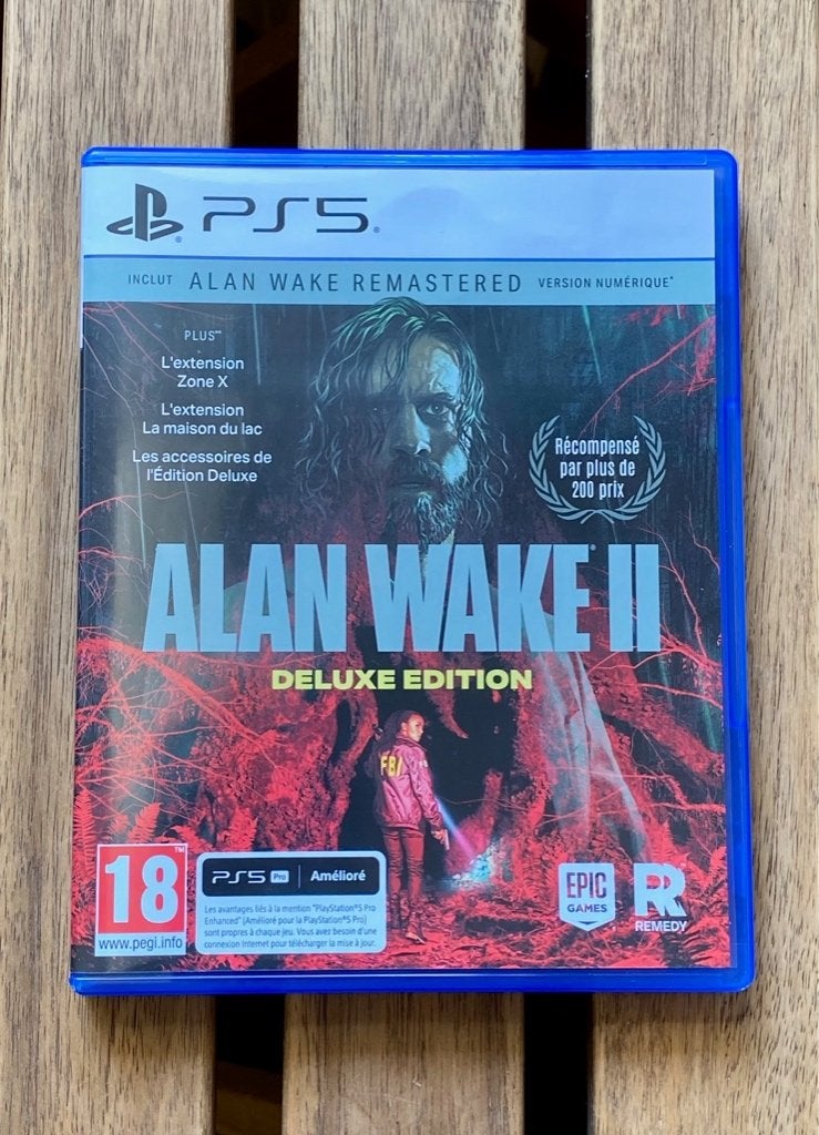 Alan Wake II Deluxe Edition / Alan Wake Remastered PS5, Avontuur en Actie, Vanaf 18 jaar, 1 speler, Ophalen of Verzenden
