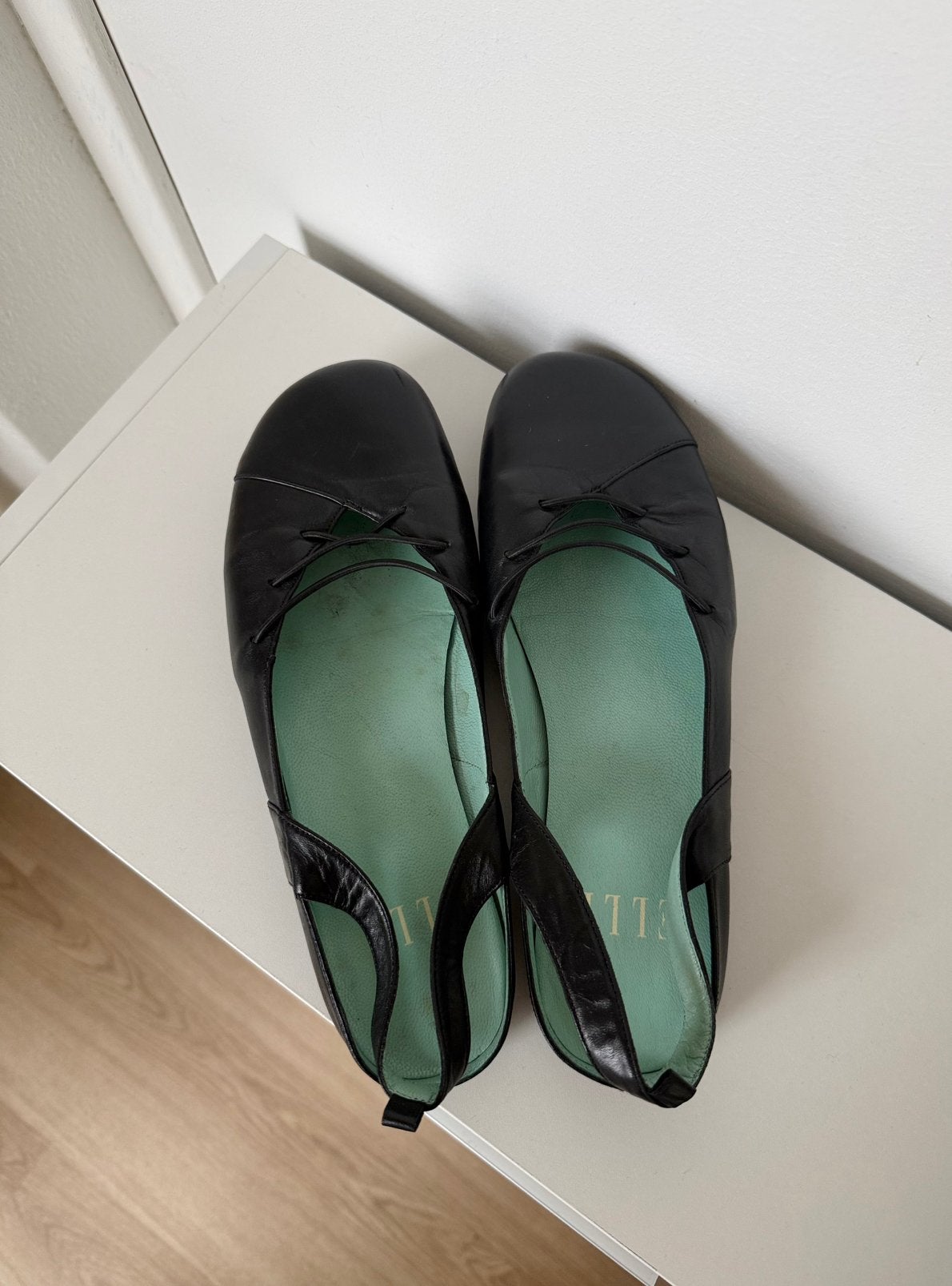 Ballerina’s / ELLE, Zwart, Gedragen, Ballerina's, Ophalen of Verzenden