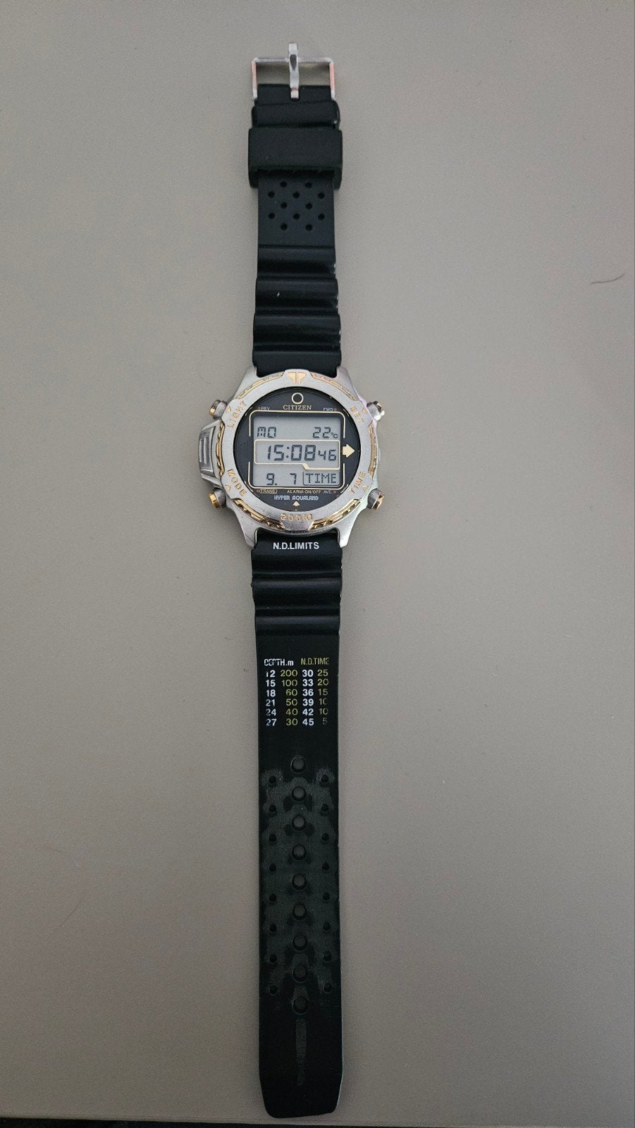Citizen Promaster Hyper Aqualand Duikhorloge, Ophalen of Verzenden, Gebruikt, Duikcomputer