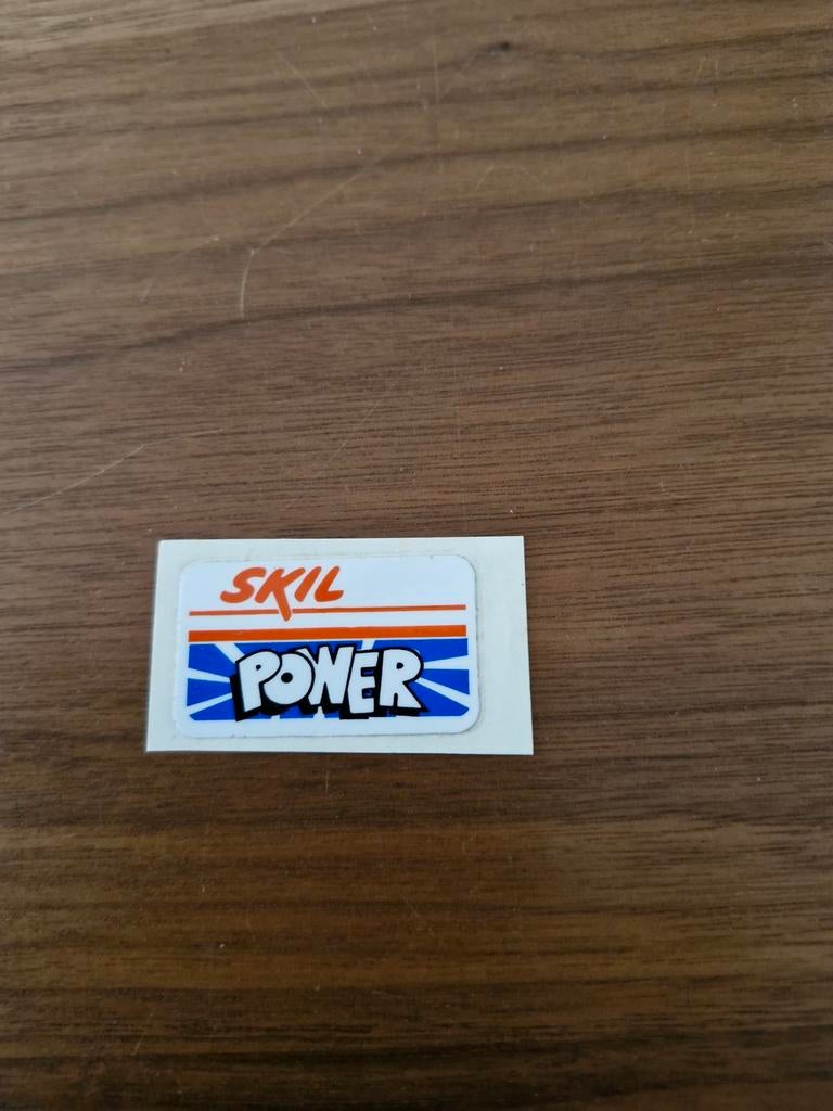 7172 Skil Power Sticker - Origineel Skil Gereedschap Logo, Ophalen of Verzenden