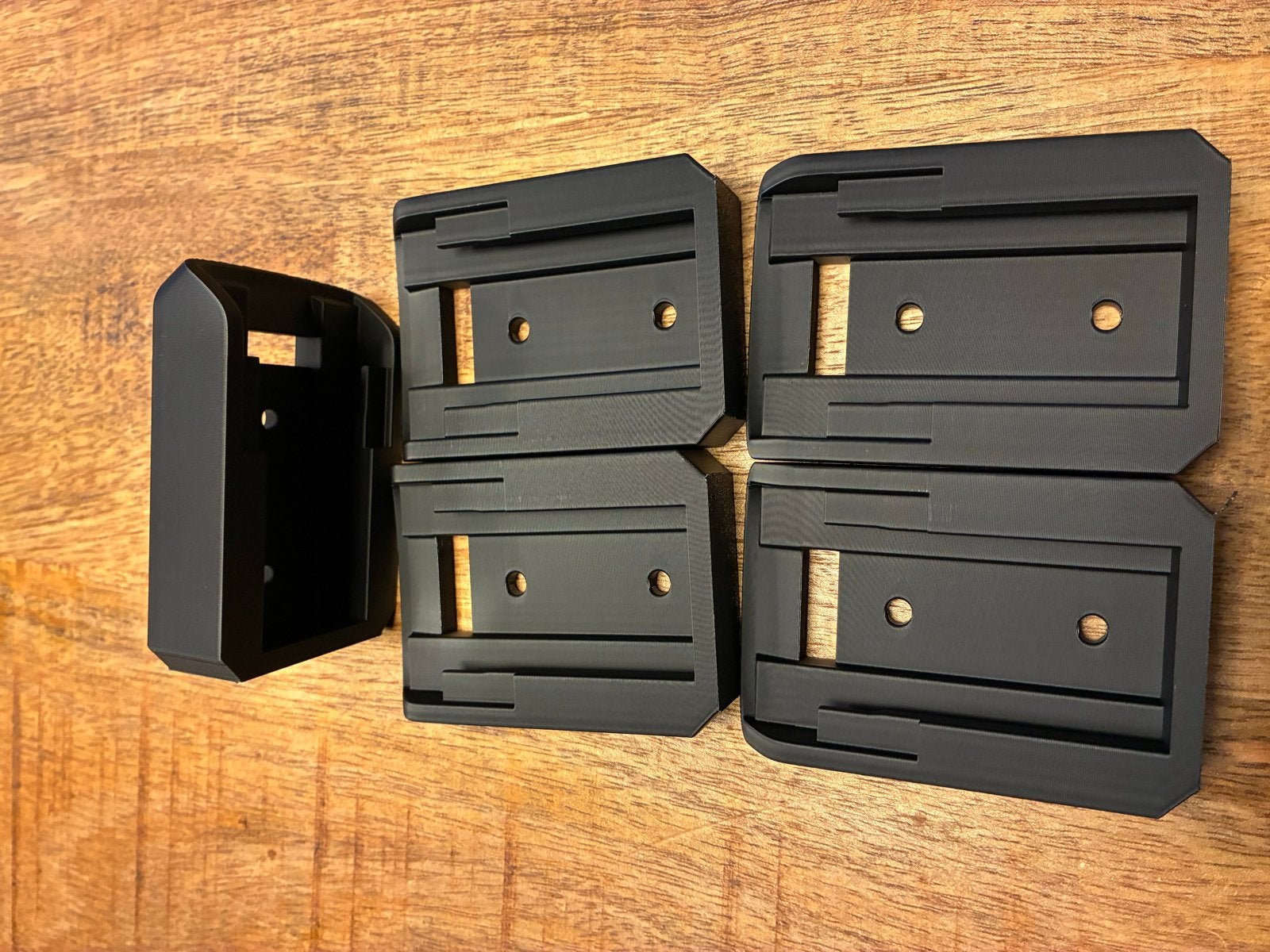 5x DeWalt Accuhouder 3D Geprint - Stevige Bevestiging