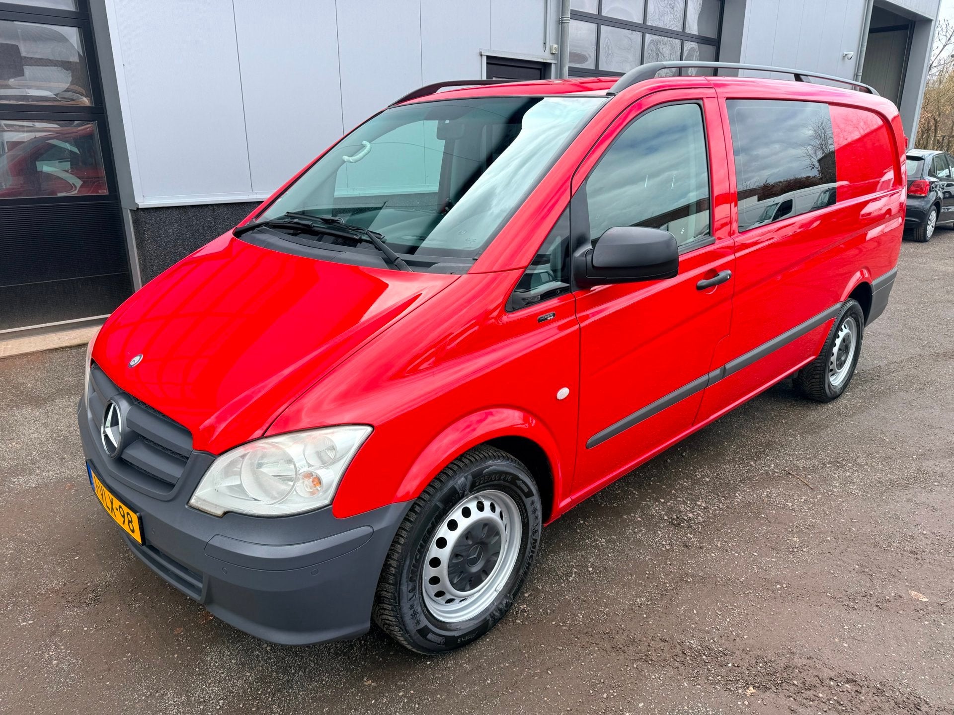 Mercedes-Benz Vito 122 CDI V6 Dubbel Cabine Luxe, Auto's, Bestelauto's, Automaat, Euro 5, Achterwielaandrijving, Gebruikt