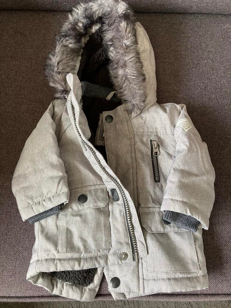 Winterjas grijs maat 68, Ophalen of Verzenden, Zo goed als nieuw, Jongetje, Jasje