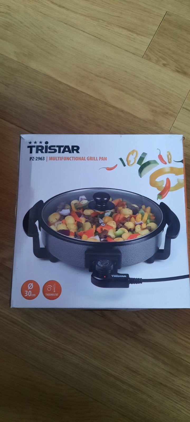Tristar hapjespan, Witgoed en Apparatuur, Gourmetstellen, Ophalen, Zo goed als nieuw, 4 t/m 7 personen