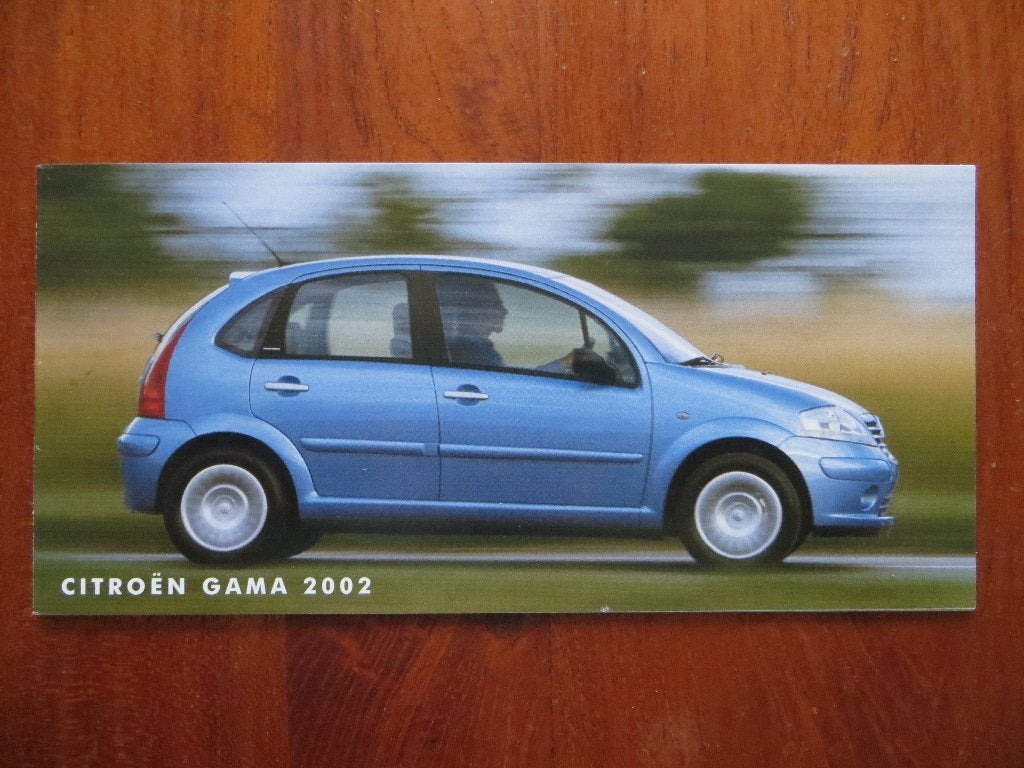Citroën Gama 2002 (Spanje) Saxo, C3, Nuevo Xsara, Picasso, Ophalen of Verzenden, Nieuw, Citroën