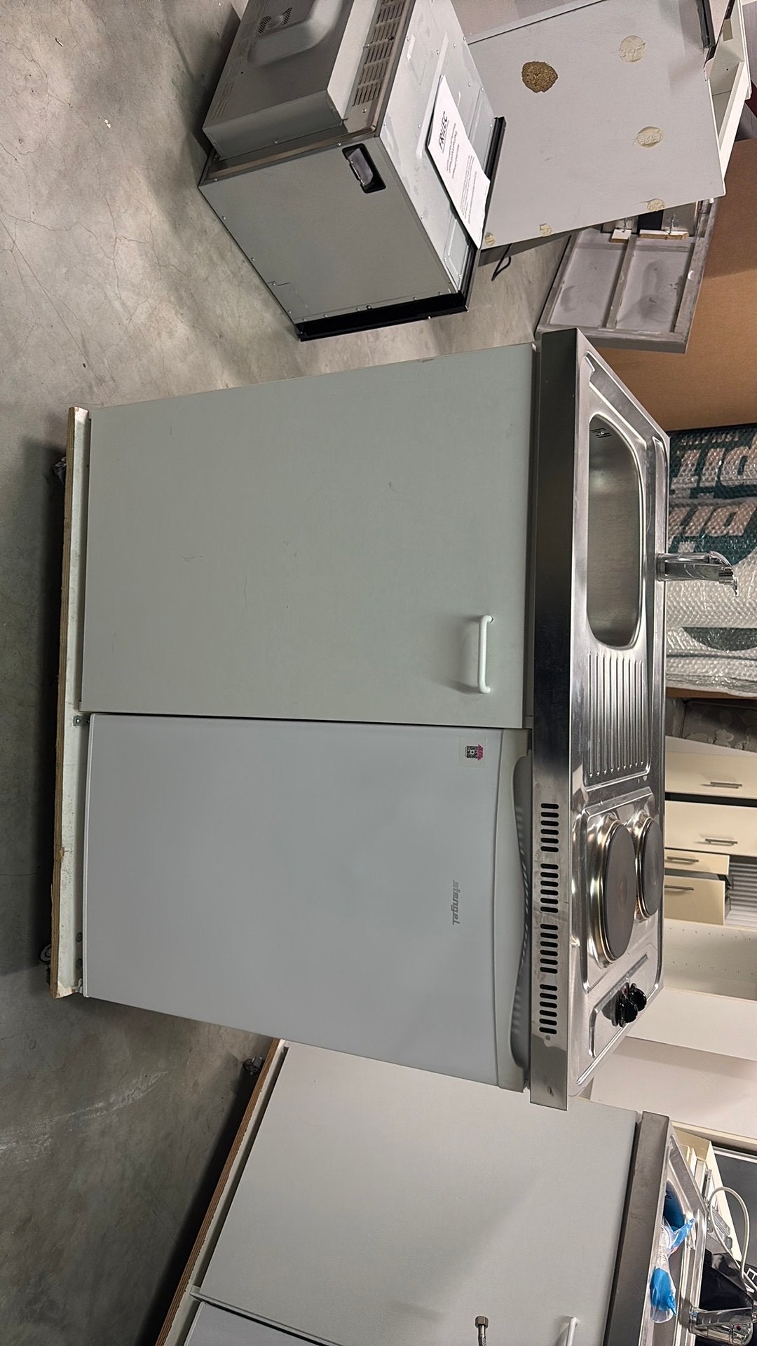 Mobiele keuken, Ophalen of Verzenden, Zo goed als nieuw, Met vriesvak