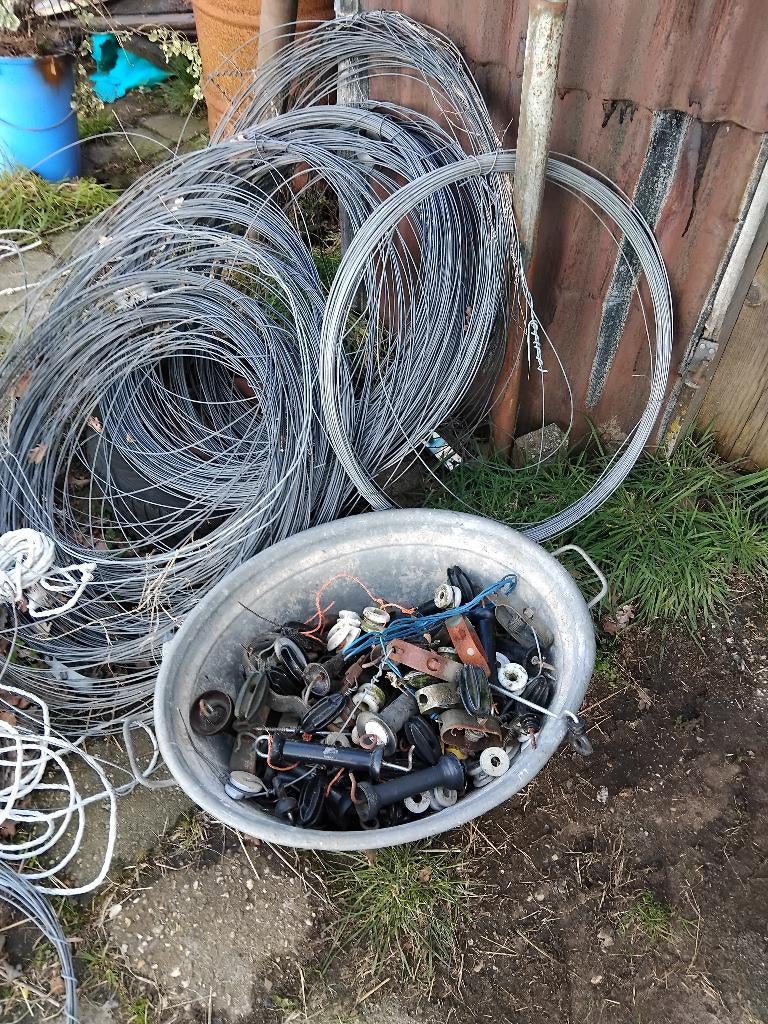 Weideklok en diversen afrastering, Ophalen, Gebruikt