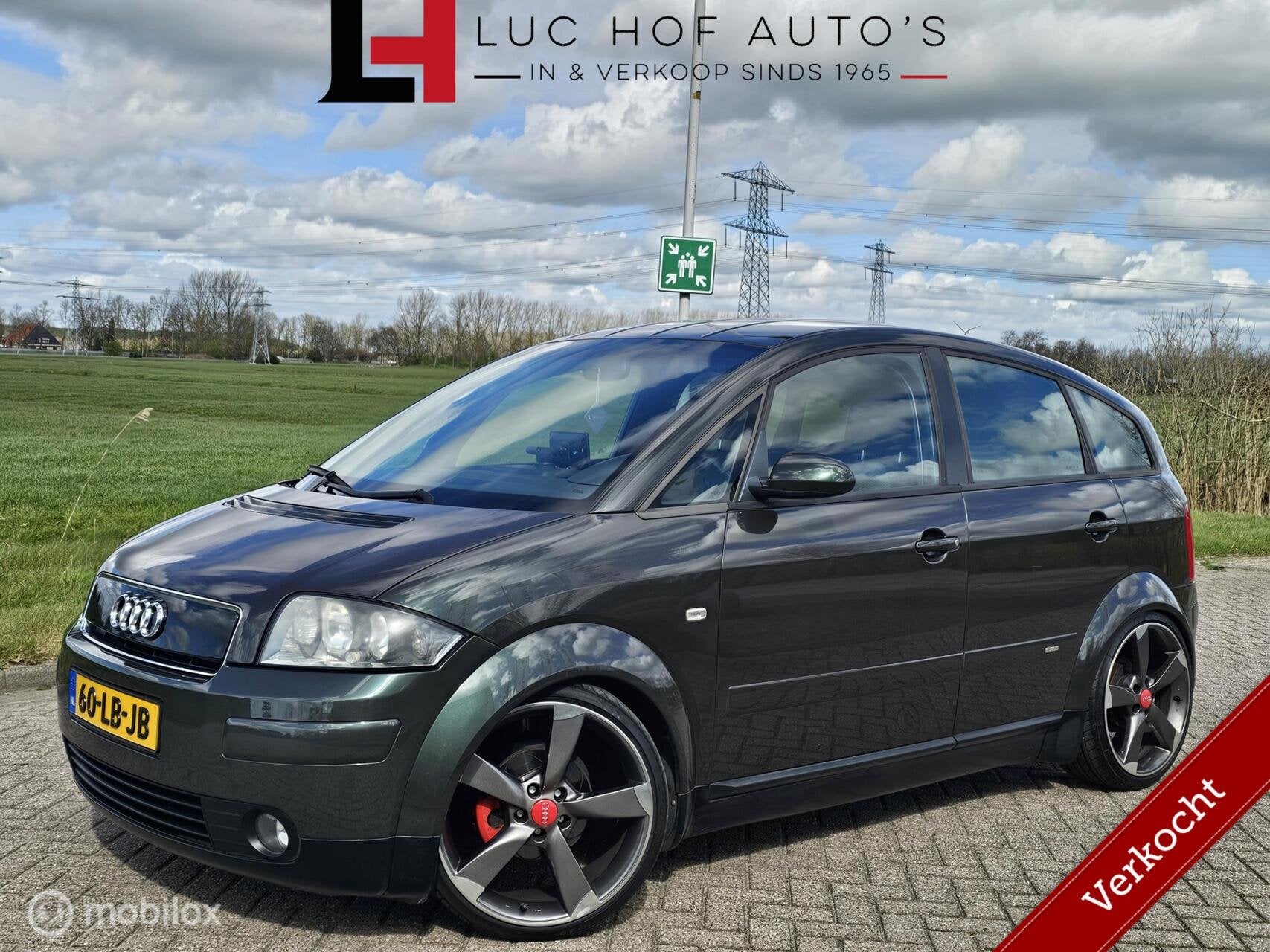 Audi A2 1.4 S Line 18'' APK 04-2027!, Auto's, Audi, Voorwielaandrijving, Gebruikt, 31 €/maand, 4 cilinders