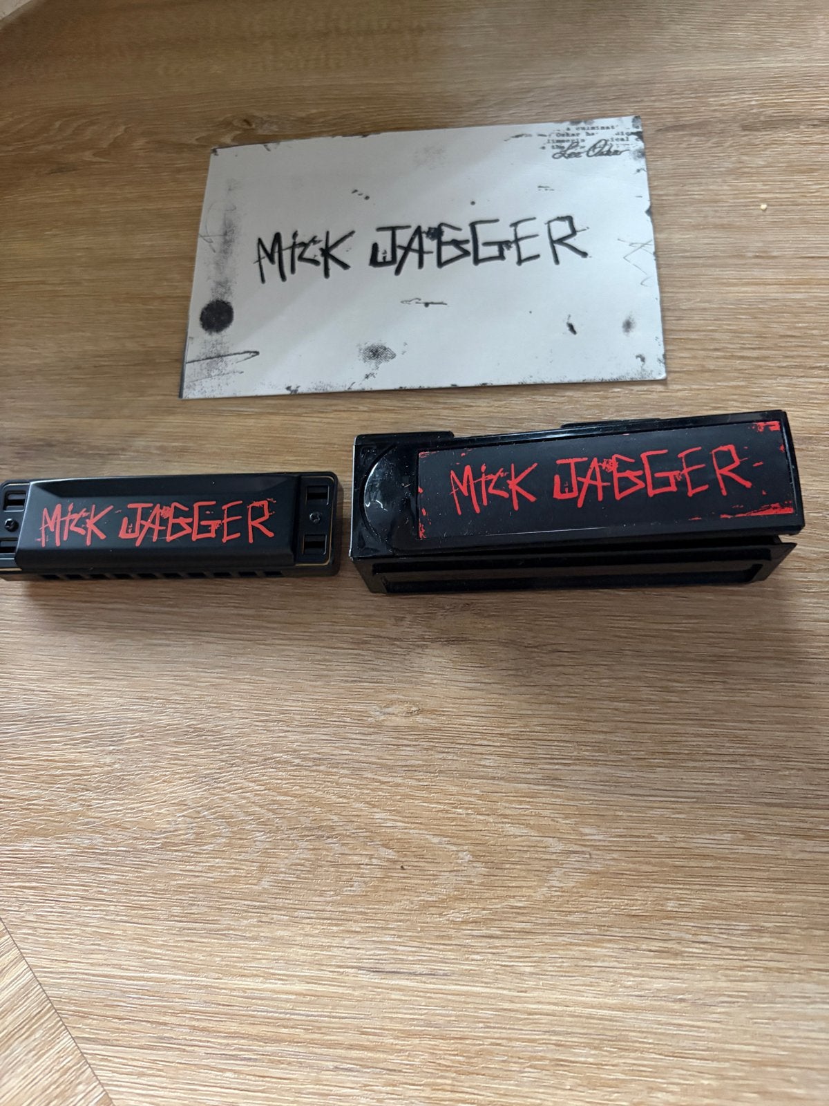 Limited Edition Mick Jagger Mondharmonica in E met doosje, Ophalen of Verzenden, Nieuw, Overige typen, Met koffer of doosje