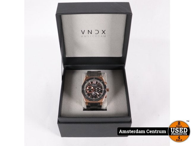 VNDX Amsterdam Heren Horloge - ZGAN, Flex Ltd., Zo goed als nieuw, https://flex.com/contact-us, Nobelstraat 10, 5807 GA Oostrum LB, Limburg, Nederland