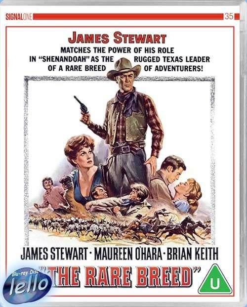 Blu-ray The Rare Breed (1966 James Stewart, Maureen O'Hara)U, Cd's en Dvd's, Blu-ray, Ophalen of Verzenden, Nieuw in verpakking