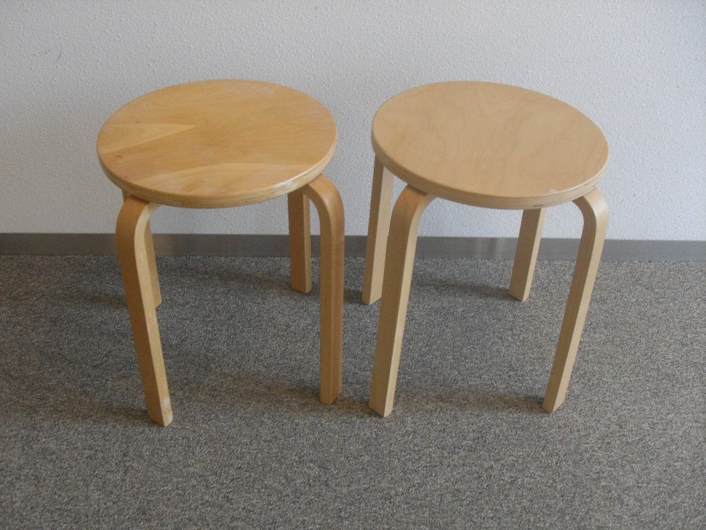 2 vintage ikea frosta krukjes, Ophalen of Verzenden, Zo goed als nieuw, Hout