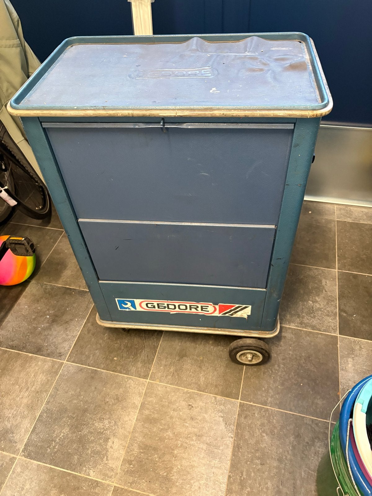 Gedore gereedschapswagen met lades, Ophalen, Gebruikt, Gereedschapsopslag, Gedore