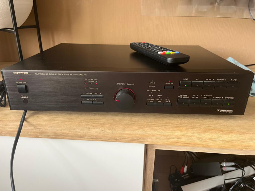 Rotel RB-980BX eindversterker/Rotel RSP-960AX voorversterker, Audio, Tv en Foto, Versterkers en Receivers, Ophalen of Verzenden