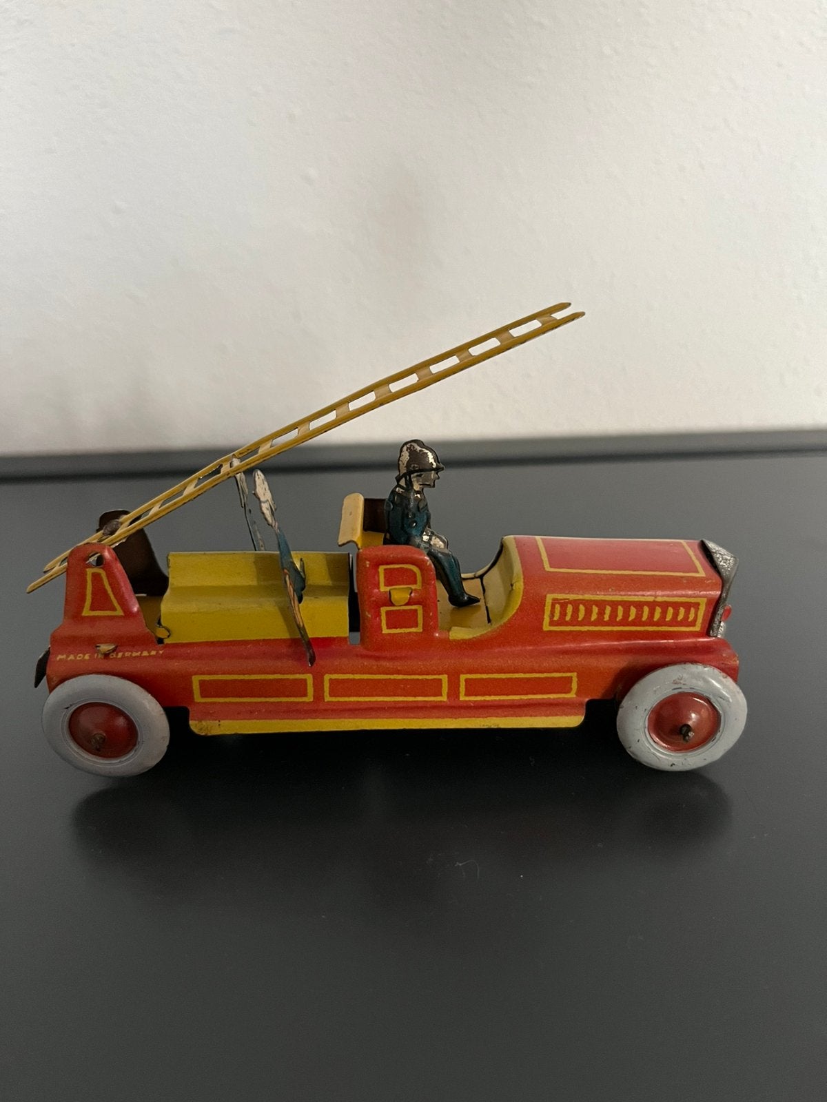 Penny toy brandweer auto, Antiek en Kunst, Ophalen of Verzenden