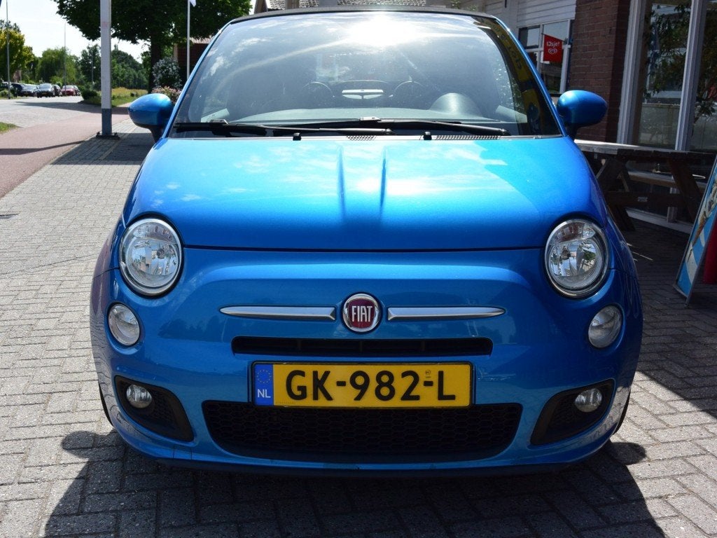 Fiat 500C 0.9 TWINAIR Sport Cabriolet / Airco / APK, Auto's, 86 pk, Gebruikt, Handgeschakeld, Elektrische ramen