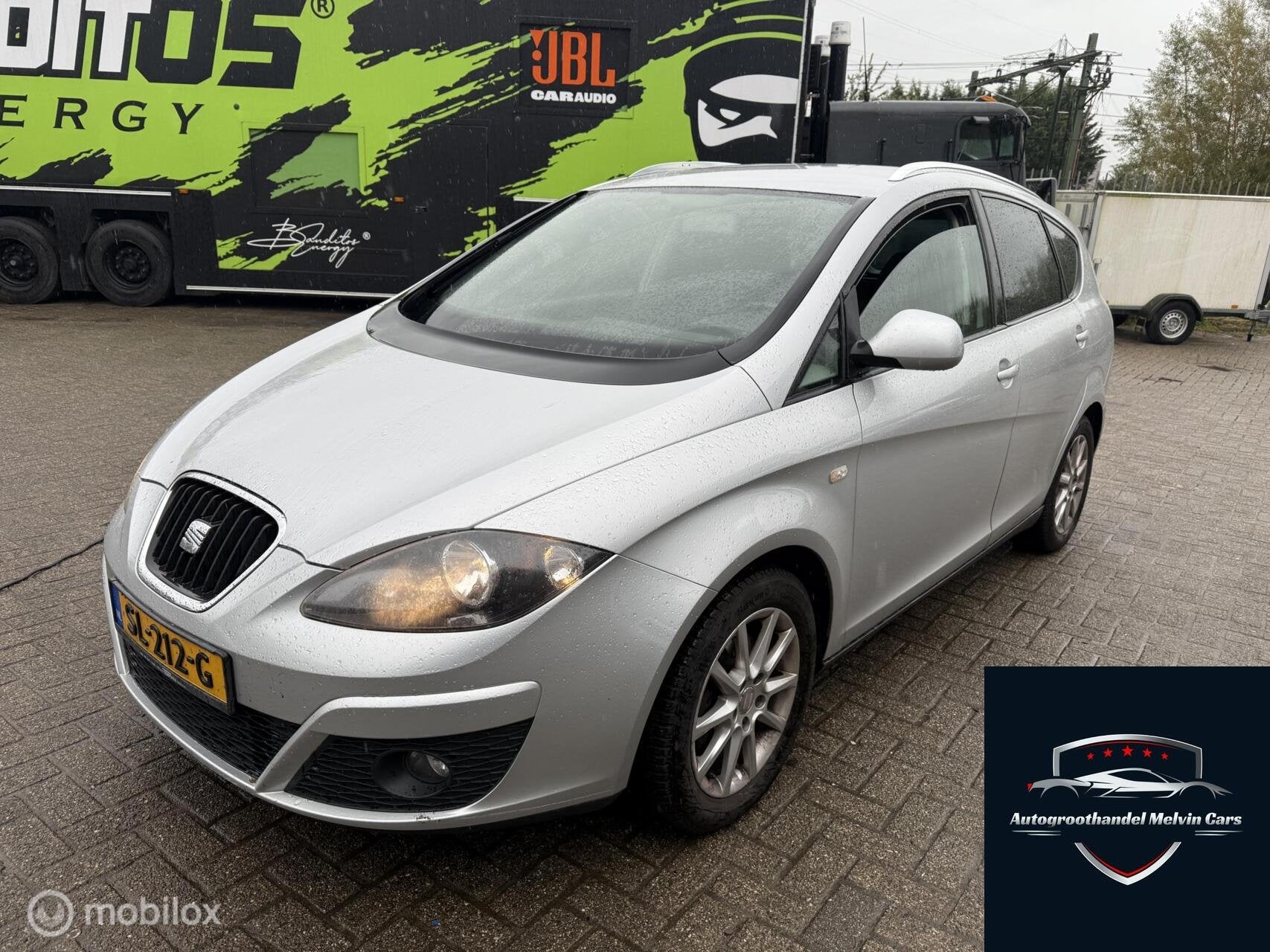 Seat Altea XL 1.6 TDI Ecomotive Style EXPORT ONLY, Auto's, Euro 5, Stof, Gebruikt, Zwart
