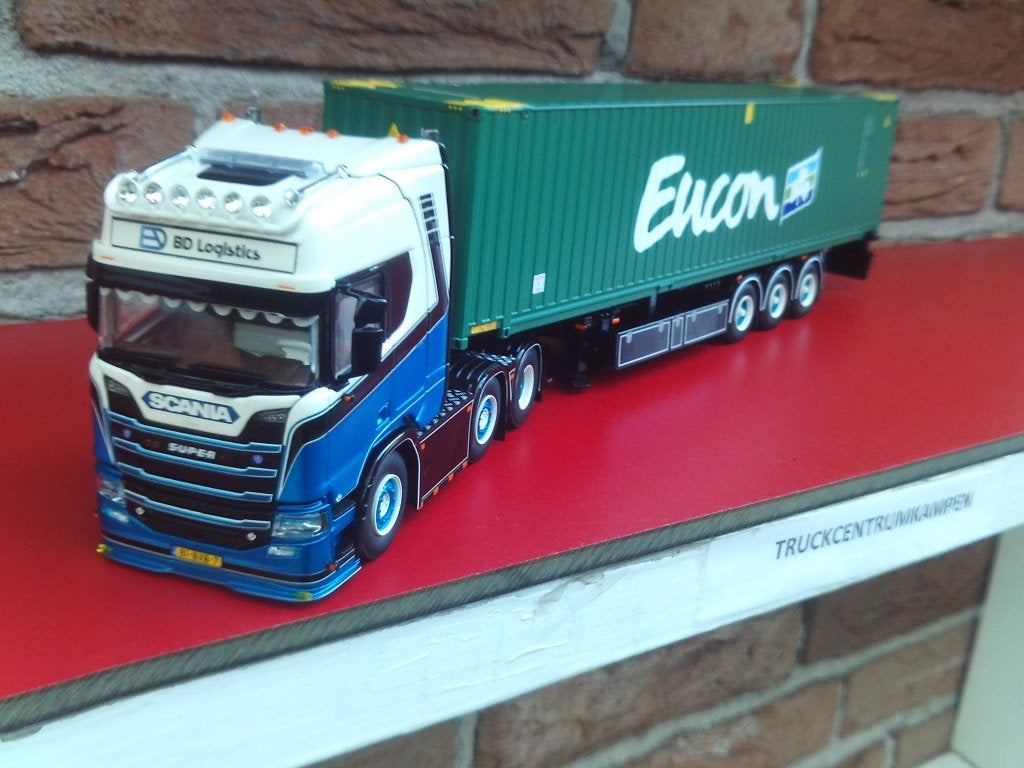 WSI  Scania  R  Highline  van  BD  Logistics., Ophalen of Verzenden, Nieuw, Bus of Vrachtwagen, Wsi