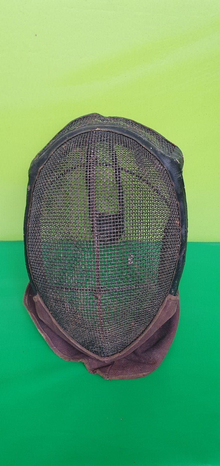 Vintage Schermmasker - Antiek Sportuitrusting, Ophalen of Verzenden
