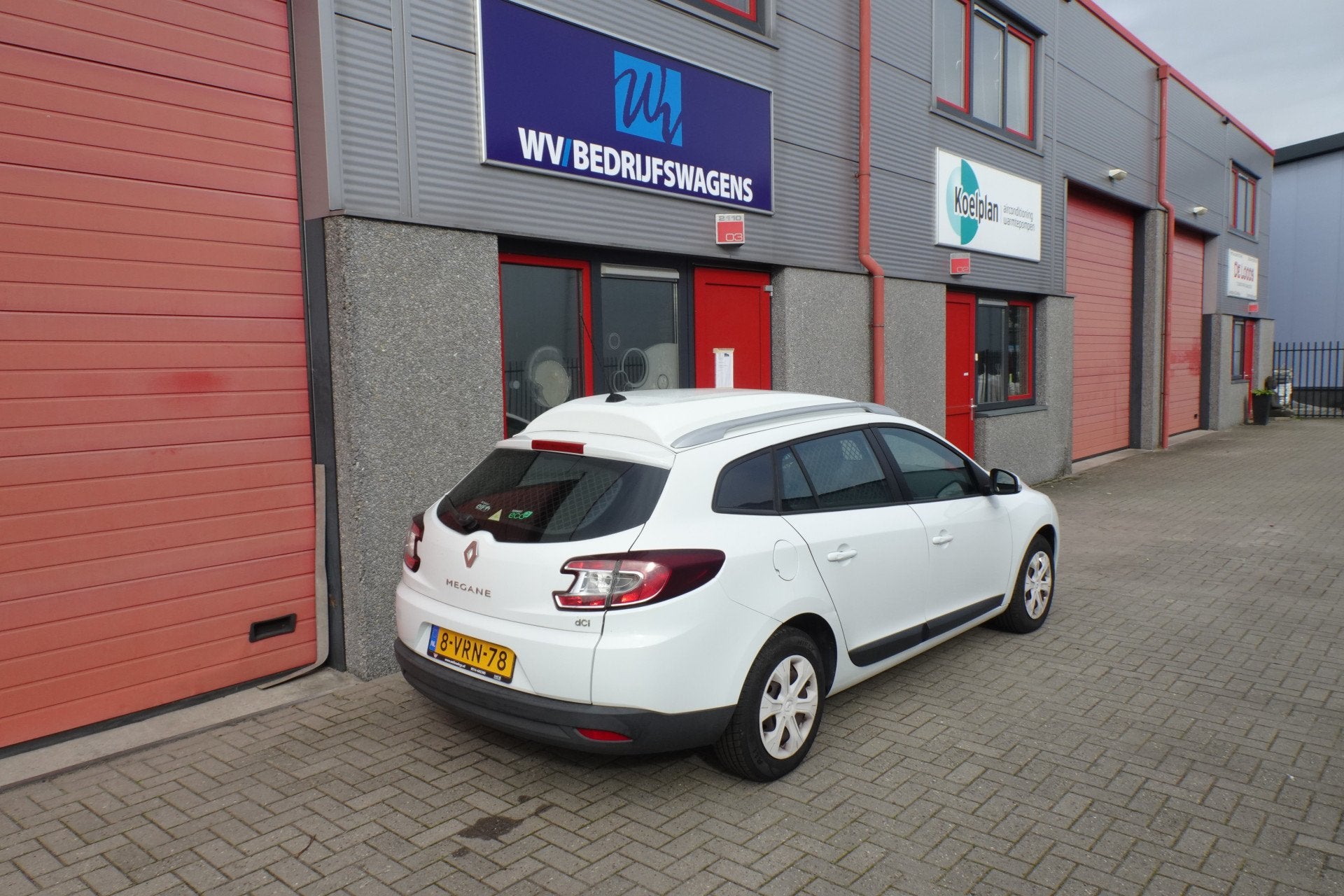 Renault Mégane 1.5 dCi Expression navi airco van uitvoering, Voorwielaandrijving, Stof, Gebruikt, 4 cilinders