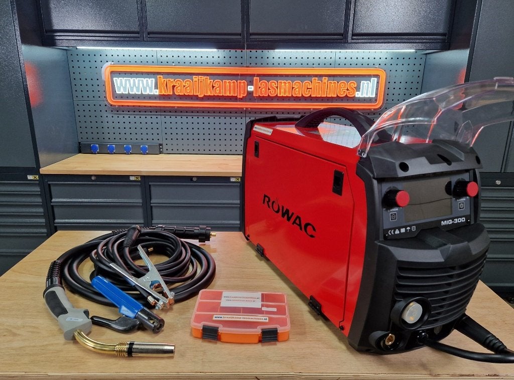 Röwac MIG 300S Ecoline LCD - Vernieuwd model!, Ophalen of Verzenden, Nieuw, 250 ampère of meer, Co2