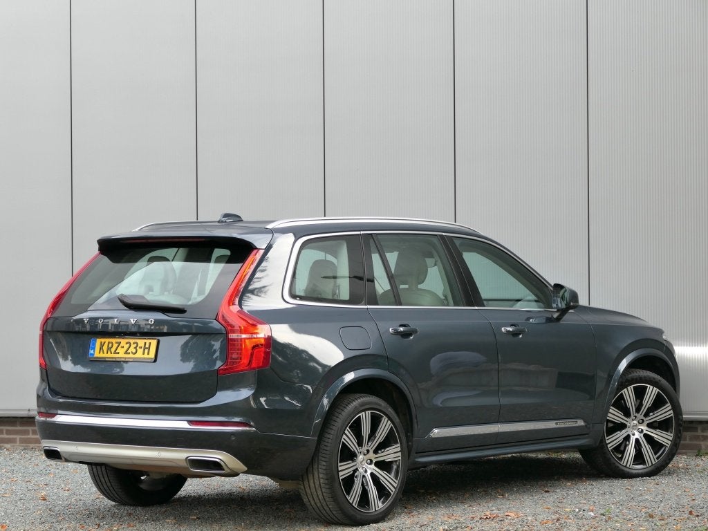 Volvo XC90 2.0 T8 AWD Inscription 12MND garantie Harman Kard, Auto's, 12 maanden, Gebruikt, 4 cilinders, Blauw