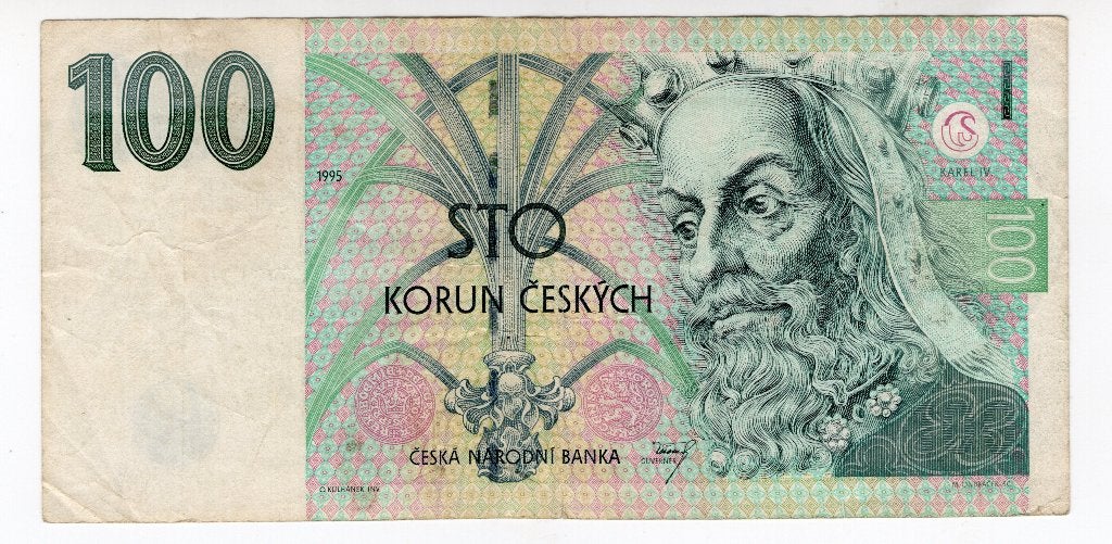 Tsjechie 100 Korun 1995, Postzegels en Munten, Bankbiljetten | Europa | Niet-Eurobiljetten, Verzenden, Overige landen