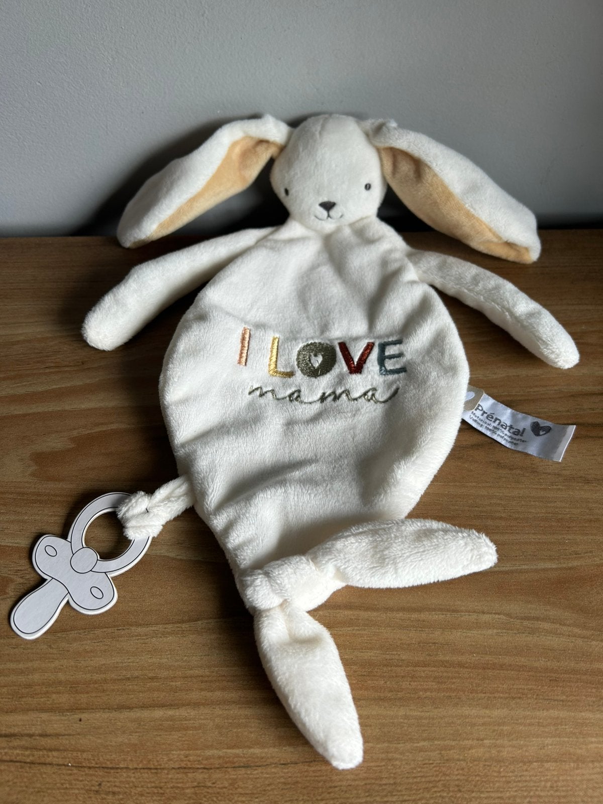 Prenatal i love mama knuffeldoekje knuffeldoek knuffel nieuw, Verzenden, Nieuw, Overige typen
