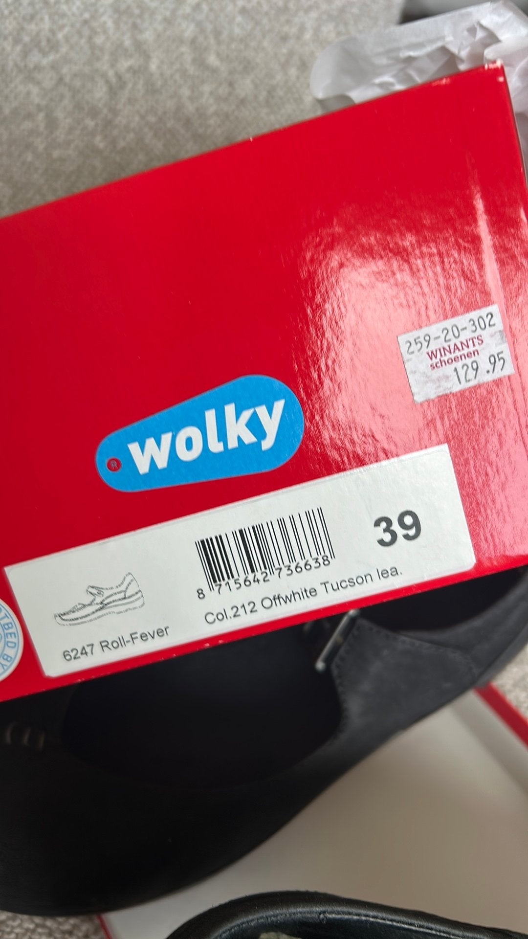 Wolky maat 39, Kleding | Dames, Ophalen of Verzenden, Zo goed als nieuw, Zwart