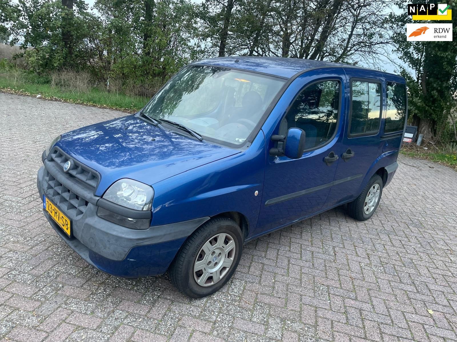Fiat Doblò 1.6-16V Dynamic Plus, Auto's, Voorwielaandrijving, 1596 cc, Gebruikt, Doblo