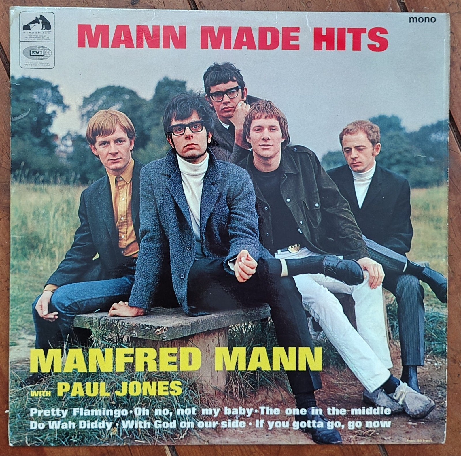 Manfred Mann - Mann Made Hits, Ophalen of Verzenden, Gebruikt, 12 inch, Poprock