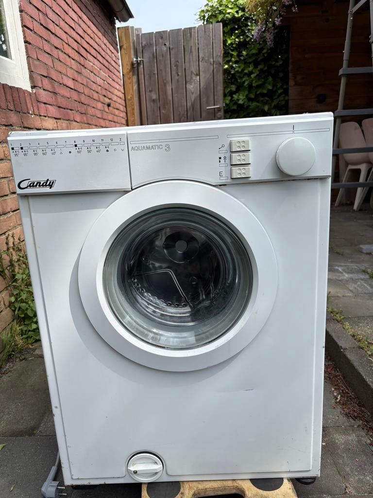 Candy Aquamatic 3 Mini Wasmachine - Ideaal voor kleine ruimt, Ophalen, Minder dan 85 cm, Minder dan 4 kg, Voorlader