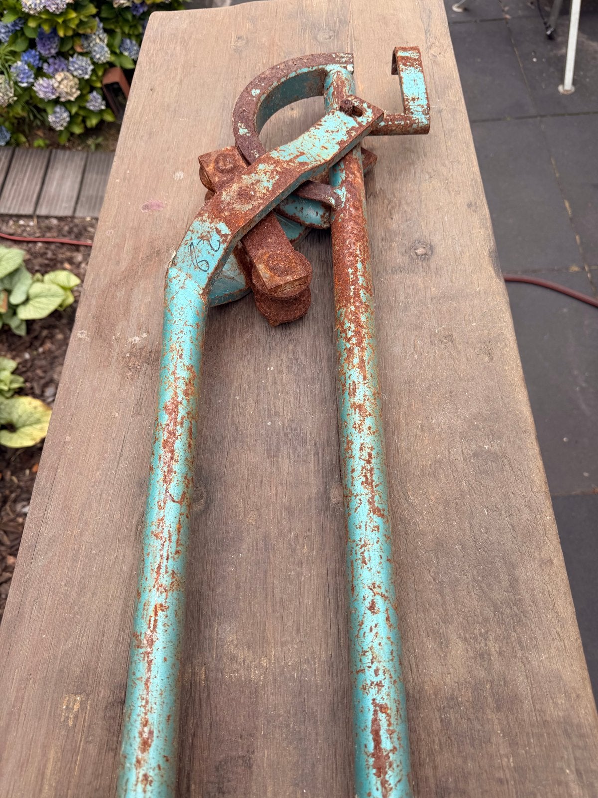 Buigijzer 28 mm - Robuust en functioneel, Doe-het-zelf en Verbouw, Ophalen, Gebruikt, Overige typen, Overige merken