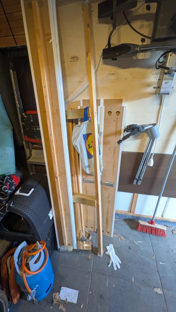 Bedframe 140x200 wit met zilveren poten, Ophalen, Wit, Tweepersoons, 140 cm
