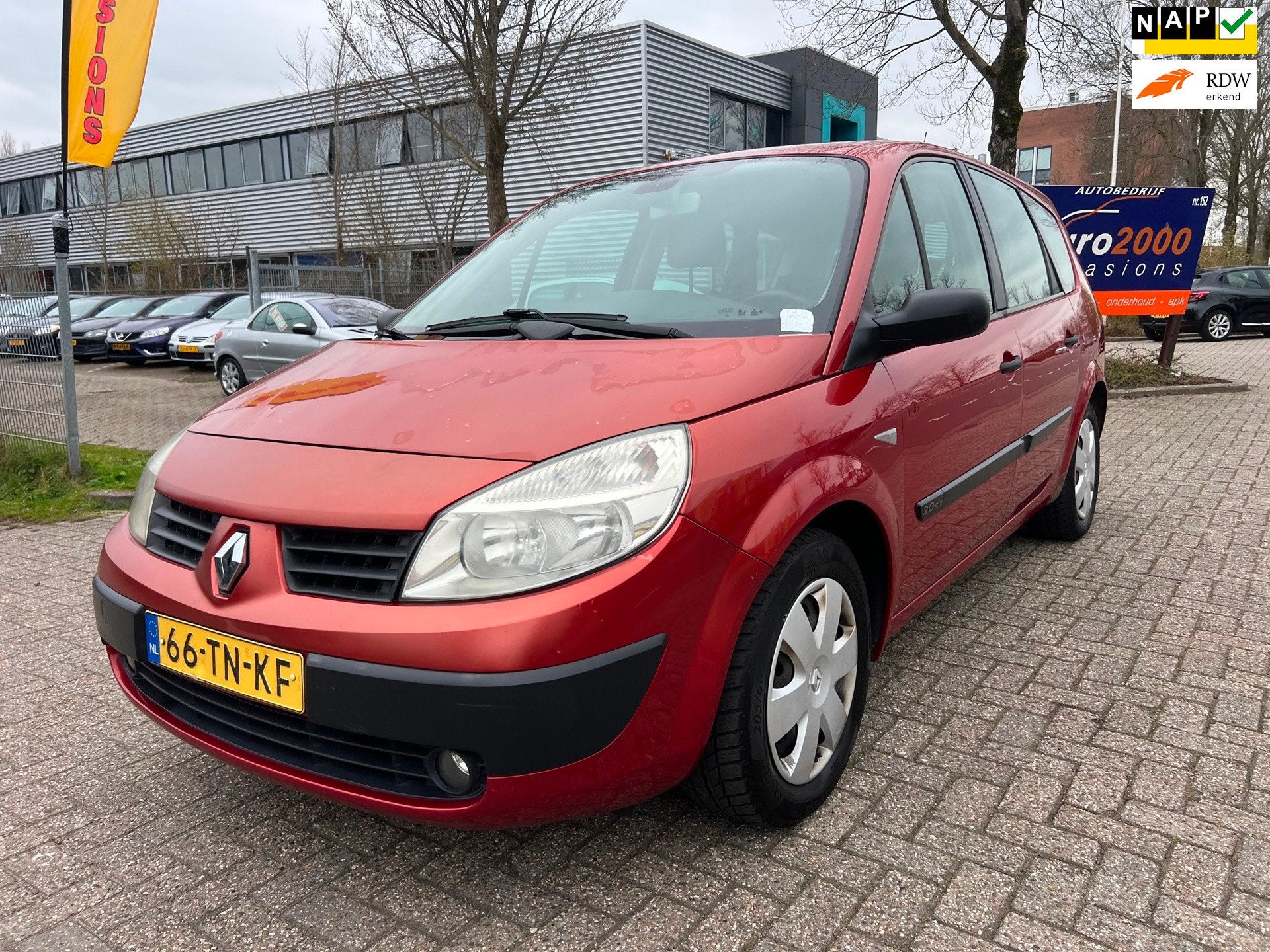 Renault Grand Scénic 2.0-16V Business Line 7persoons, Auto's, Voorwielaandrijving, 1998 cc, 135 pk, Gebruikt