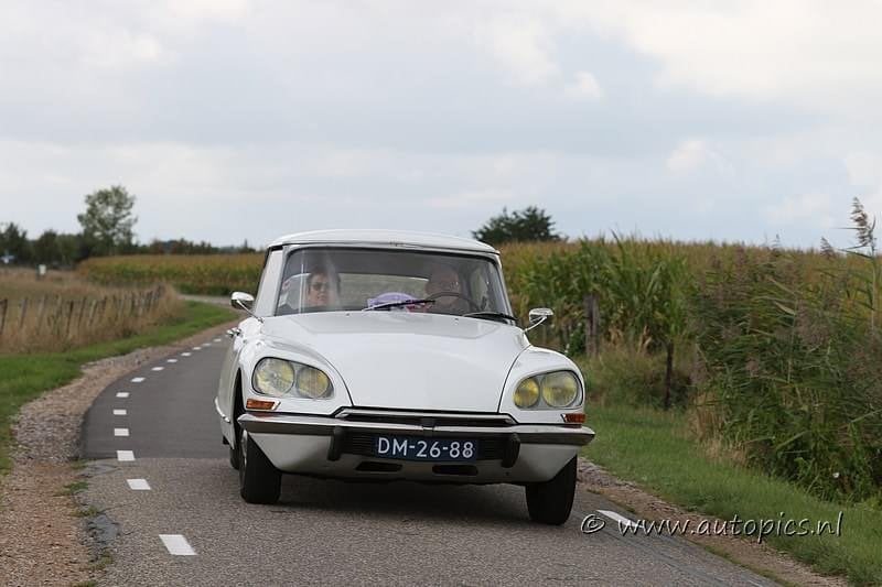 Citroën Dsuper 1971 Wit, Auto's, Wit, Particulier, Geïmporteerd, 1220 kg
