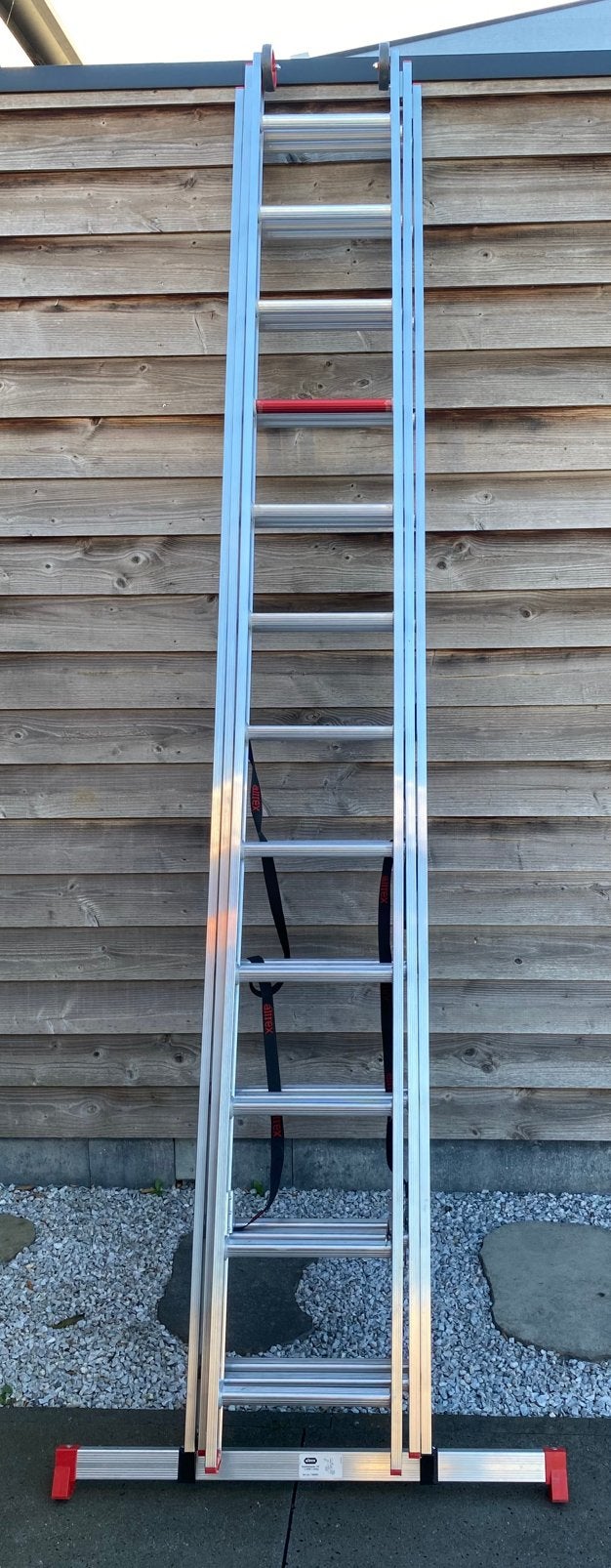 Altrex 3x12 Reformladder, Ophalen, Zo goed als nieuw, 4 meter of meer